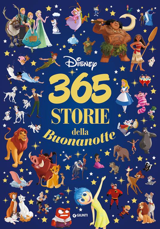 365 storie della buonanotte Disney. Ediz. a colori - copertina