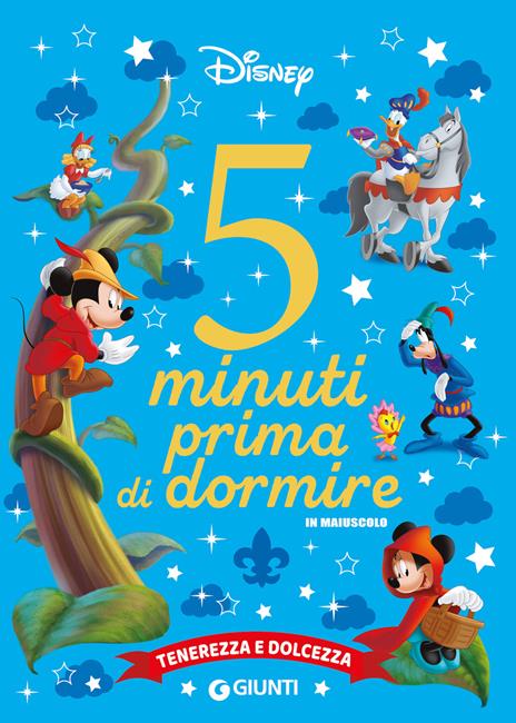 Tenerezza e dolcezza. 5 minuti prima di dormire. In maiuscolo. Ediz. a colori - copertina