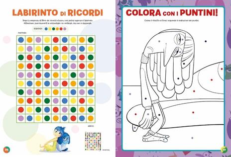 100 pagine di giochi e attività. Inside Out 2. Con adesivi. Ediz. a colori - 2