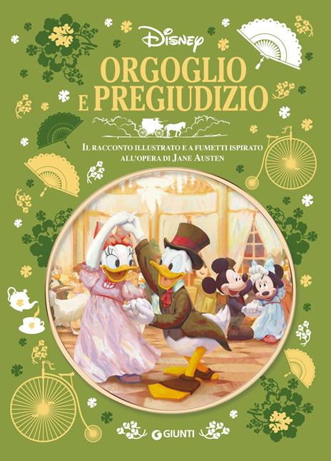 Orgoglio e pregiudizio. Il racconto illustrato e a fumetti ispirato all'opera di Jane Austen - copertina