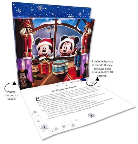 Lo Schiaccianoci con Topolino e Minni. I grandi pop-up 3D musicali. Premi la nota, ascolta la melodia. Ediz. a colori - 3