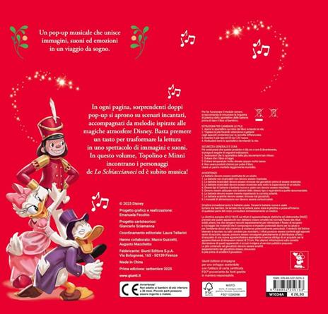 Lo Schiaccianoci con Topolino e Minni. I grandi pop-up 3D musicali. Premi la nota, ascolta la melodia. Ediz. a colori - 4
