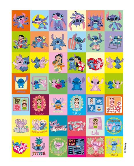 Stitch. Mini. Staccattacca & colora. Ediz. illustrata - 3