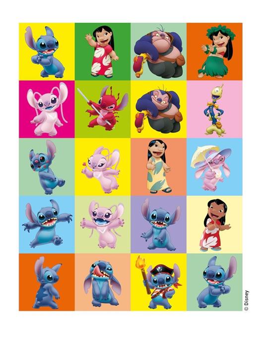 Stitch. Mini. Staccattacca & colora. Ediz. illustrata - 4