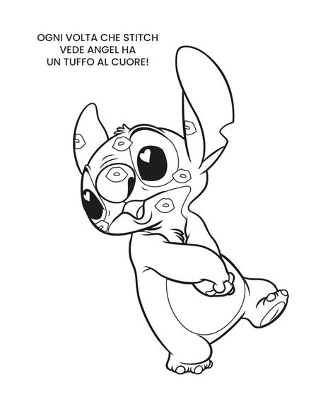 Stitch. Mini. Staccattacca & colora. Ediz. illustrata - 5