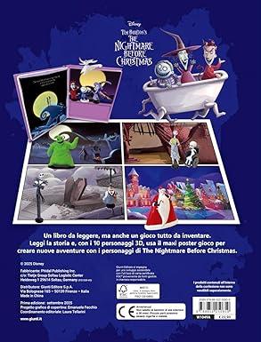 The Nightmare before Christmas. Maxi box. Ediz. a colori. Con 10 figurine 3D - 6