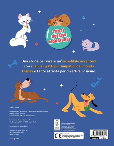 Amici a quattro zampe! Bubble stickers. Storia e giochi. Ediz. a colori. Con Adesivi - 2