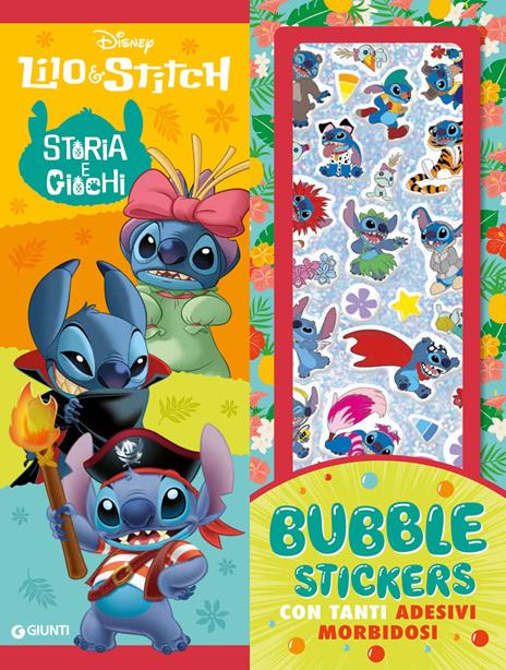 Lilo & Stitch. Bubble stickers. Storia e giochi. Ediz. a colori. Con Adesivi - copertina