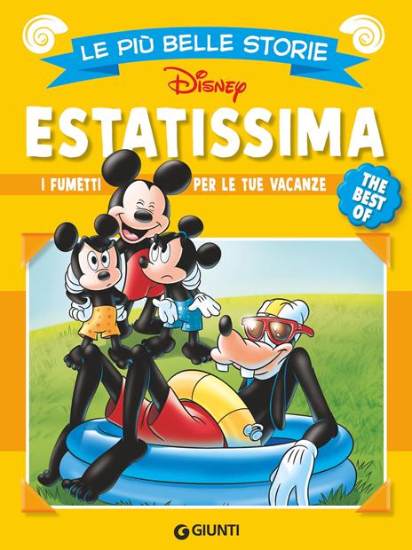 Estatissima. Le più belle storie Disney. The best of. I fumetti per le tue vacanze - copertina