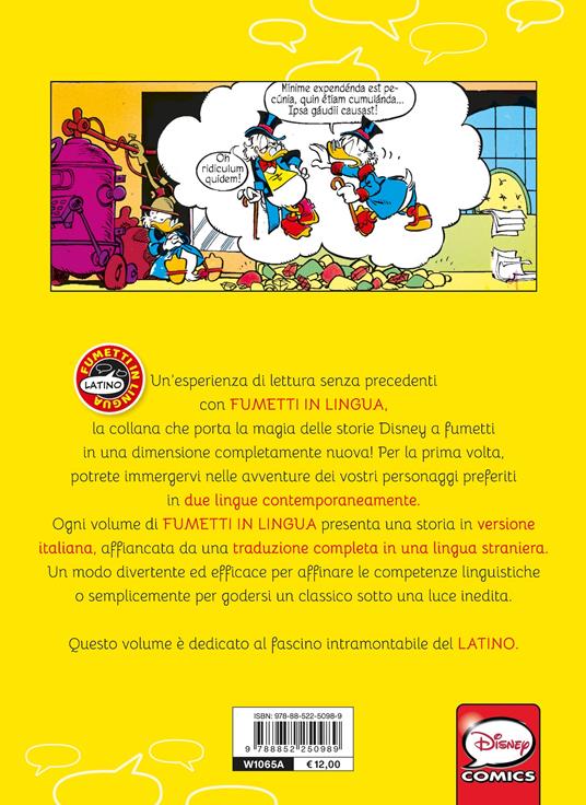 Scrúgulus in re vere mirábili. Zio Paperone in un caso davvero imprevedibile. Fumetti in lingua - 2