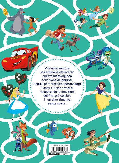 Labirinti Disney. 100 pagine per esplorare i mondi incantati della magia. Ediz. a colori - 2