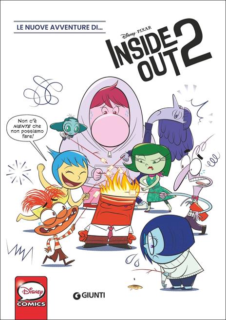 Inside Out 2. Graphic novel - Sloane Leong - copertina