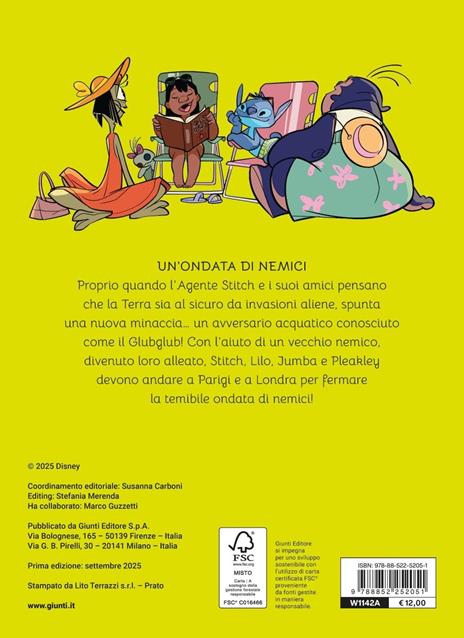 Un'ondata di nemici. Agent Stitch - Walt Disney - 5
