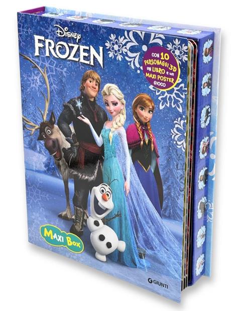 Frozen. Maxi box. Ediz. a colori. Con maxi poster gioco. Con 10 personaggi 3D - 2