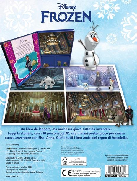 Frozen. Maxi box. Ediz. a colori. Con maxi poster gioco. Con 10 personaggi 3D - 6