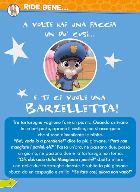 Zootropolis. Il libro delle barzellette. Con scherzi da volpe e giochi da bradipi - 3