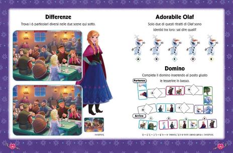 Frozen. Storia e giochi. Bubble stickers. Ediz. a colori. Con Adesivi - 3