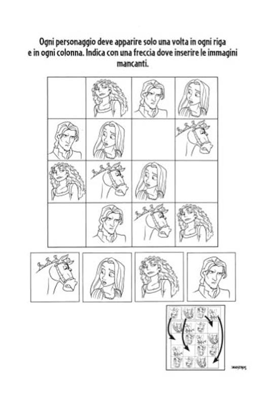 Colora e gioca con le principesse. Mega color. Disney princess. Ediz. illustrata - 3