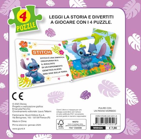 Stitch. Libro mini puzzle. Ediz. a colori - 2