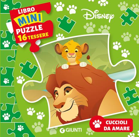 Cuccioli da amare. Libro mini puzzle. Ediz. a colori - copertina