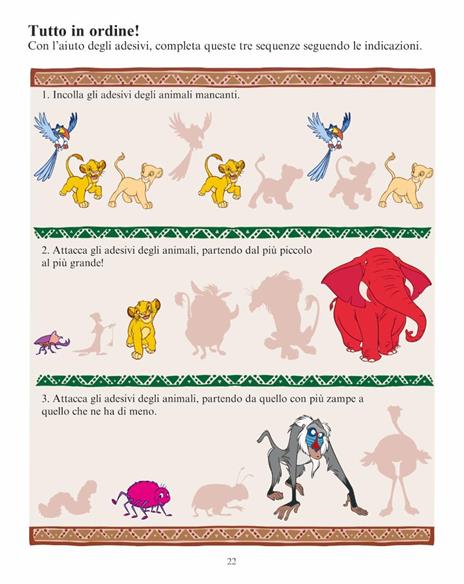 Disney Animals. Super staccattacca. Gioca, attacca, impara con più di 200 adesivi. Ediz. a colori - 3