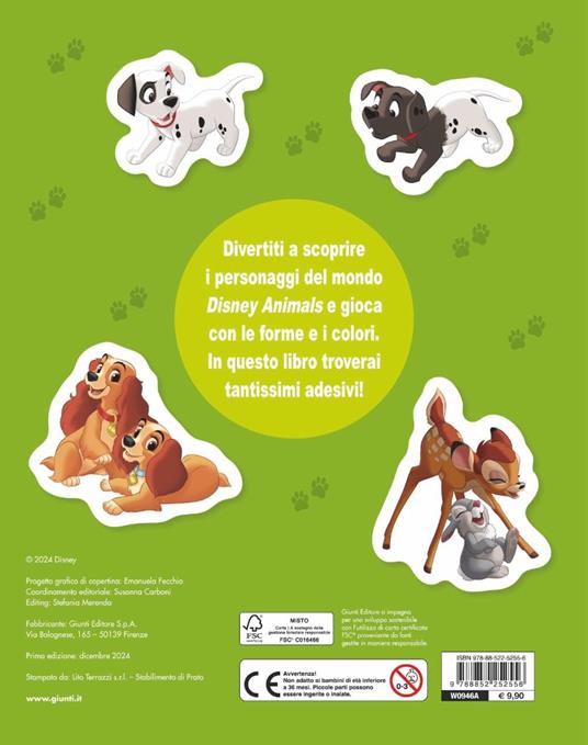 Disney Animals. Super staccattacca. Gioca, attacca, impara con più di 200 adesivi. Ediz. a colori - 4
