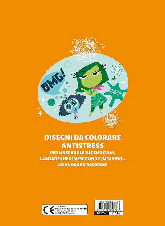 Inside out 2. Ansia, rabbia, tristezza. Emozioni da colorare - Walt Disney - 2
