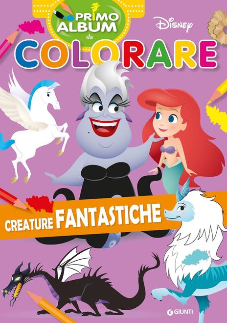 Creature fantastiche. Primo album da colorare. Ediz. illustrata - copertina