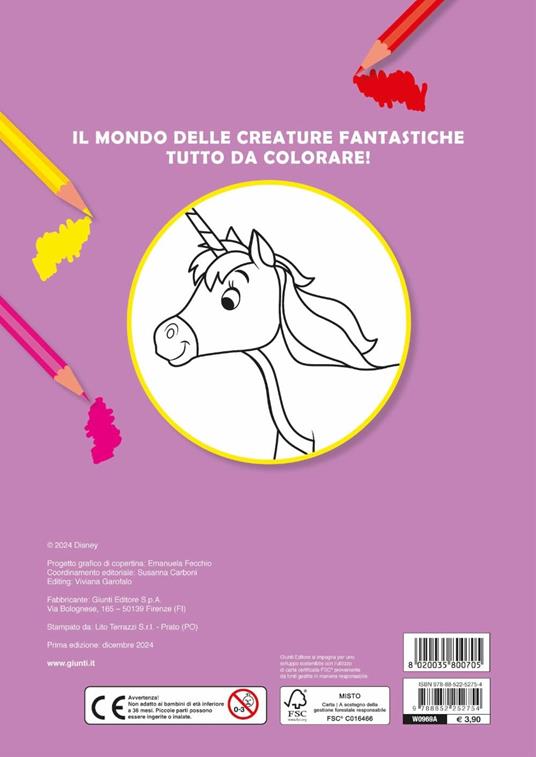Creature fantastiche. Primo album da colorare. Ediz. illustrata - 4