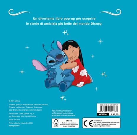 Stitch e i suoi amici. Il primo libro pop-up. Ediz. a colori - 6