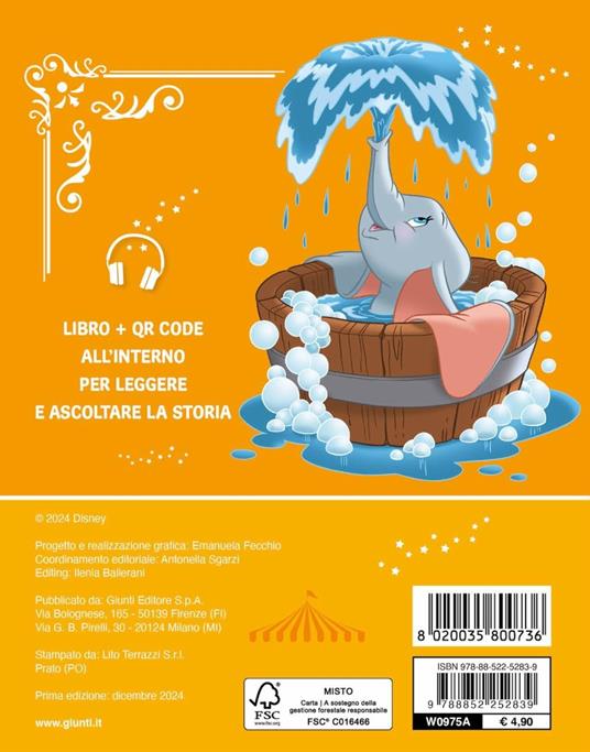 Dumbo. Leggi e ascolta. Ediz. illustrata. Con QR code - 5