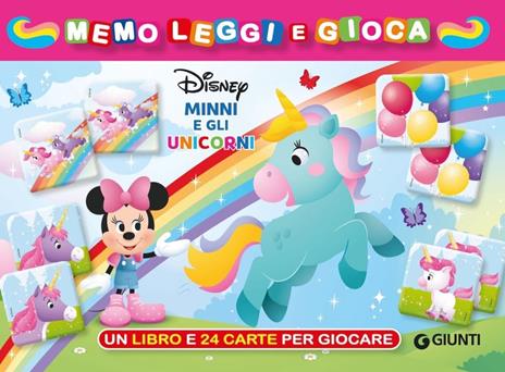Minni e gli unicorni. Memo leggi e gioca. Ediz. a colori. Con 24 Carte - 2