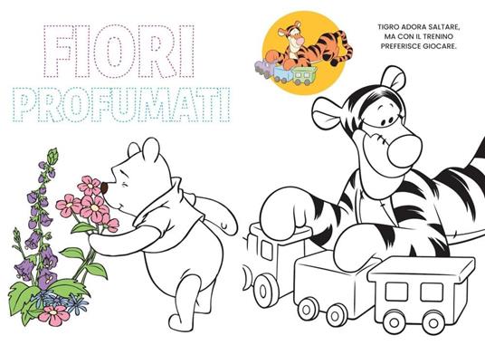 Amici del bosco. Winnie the Pooh. Disegna & colora. Ediz. illustrata - 3