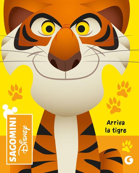 Arriva la tigre. Il libro della giungla. Sagomini. Ediz. a colori - copertina