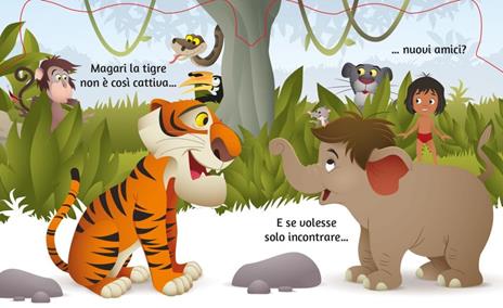 Arriva la tigre. Il libro della giungla. Sagomini. Ediz. a colori - 4