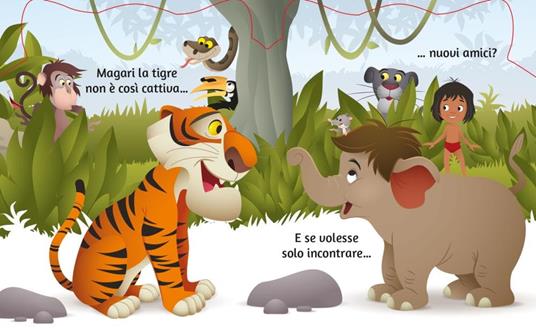 Arriva la tigre. Il libro della giungla. Sagomini. Ediz. a colori - 4