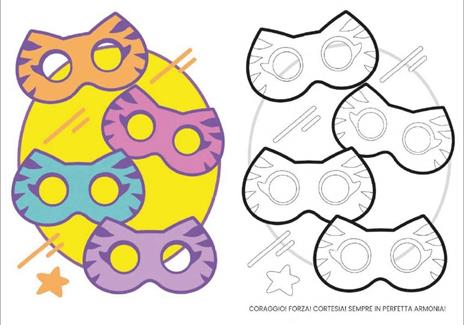 Zampette coraggiose. Super Kitties Primo album da colorare. Ediz. a colori - 2