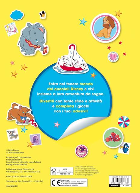 Cuccioli Disney. 500 sticker. Tante attività con i tuoi cuccioli. Ediz. a colori - 4