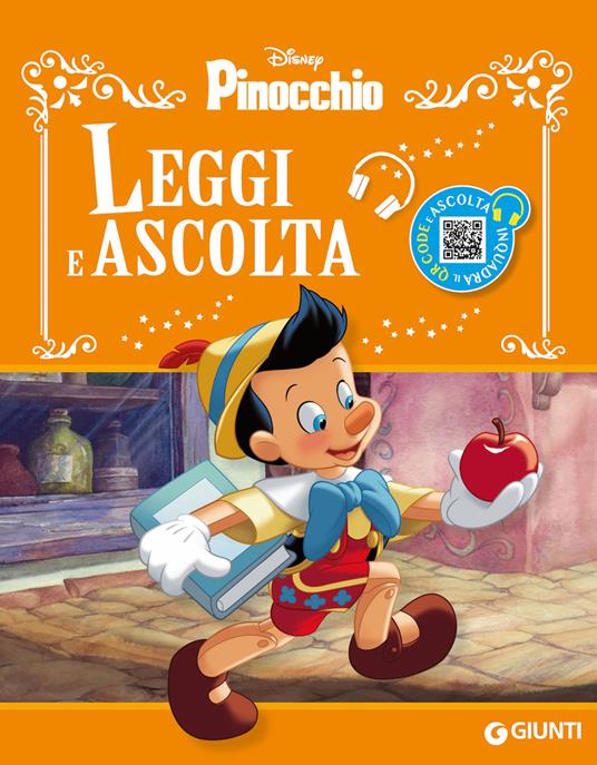Pinocchio. Leggi e ascolta. Con QR Code - copertina