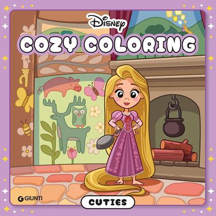 Cuties. Cozy coloring Disney. Ediz. illustrata - copertina