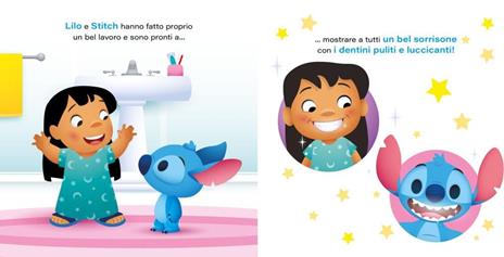 Il primo spazzolino. Stitch. Libro poti puff. Ediz. a colori - 3