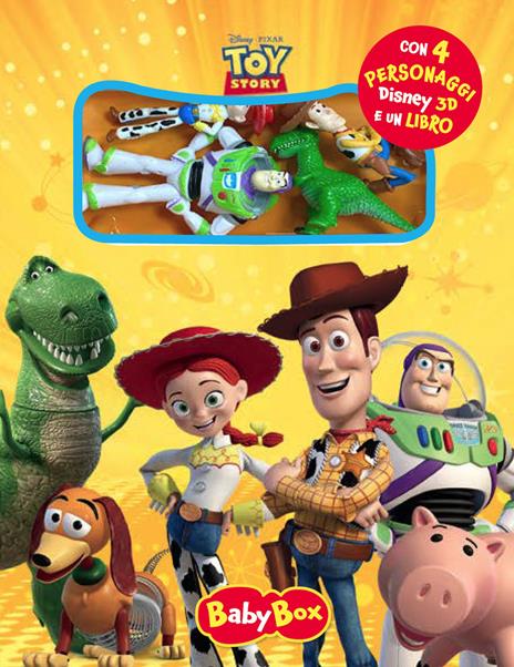 Toy Story. Baby box. Ediz. a colori. Con 4 personaggi Disney 3D - copertina