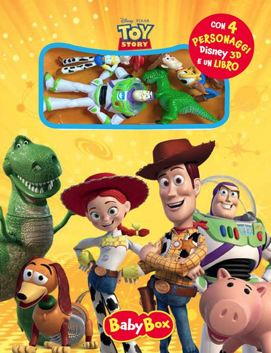 Toy Story. Baby box. Ediz. a colori. Con 4 personaggi Disney 3D - copertina