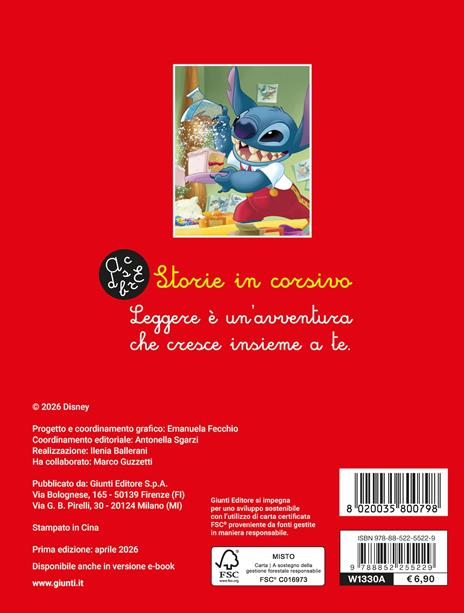 La strega delle caramelle. Lilo & Stitch. Leggo in corsivo. Ediz. illustrata - 2