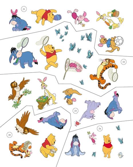 Winnie the Pooh. Super staccattacca. Gioca, attacca, impara. Con adesivi. Ediz. a colori - 4