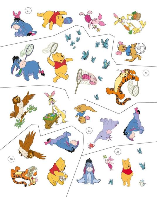 Winnie the Pooh. Super staccattacca. Gioca, attacca, impara. Con adesivi. Ediz. a colori - 4