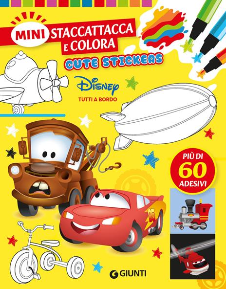 Tutti a bordo. Cute stickers. Mini staccattacca e colora. Ediz. illustrata - copertina