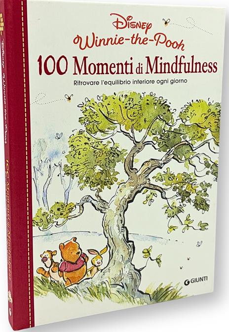 100 momenti di mindfulness. Ritrovare l'equilibrio interiore ogni giorno. Disney. Winnie the Pooh. Ediz. a colori - copertina
