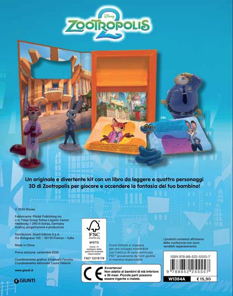 Zootropolis. Baby box. Con 4 personaggi Disney 3D - Walt Disney - 2