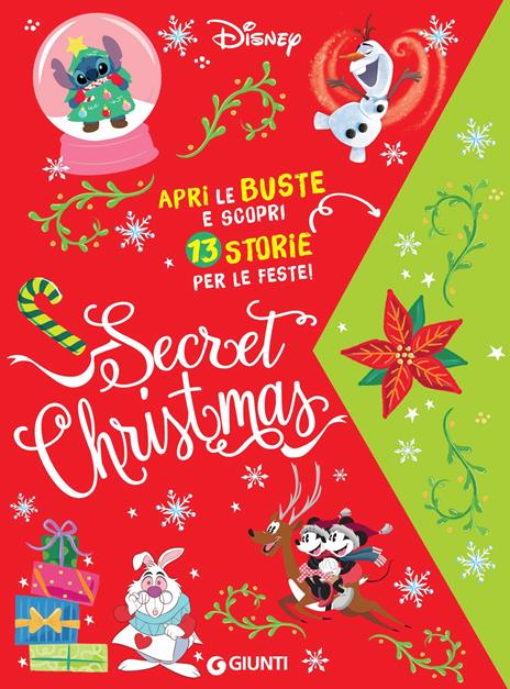 Secret Christmas. 13 storie per le feste. Disney. Ediz. a colori - copertina